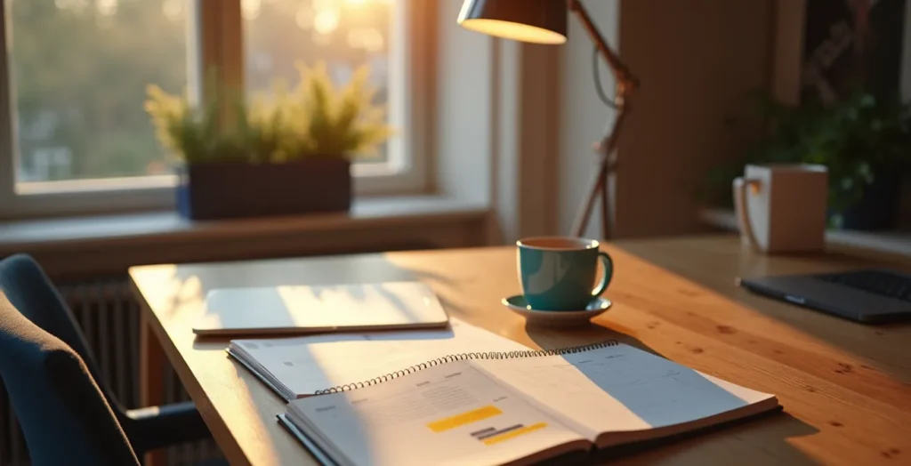 Freelance organisant son planning entre son activité salariée et ses missions indépendantes